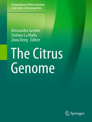 cover image of The Citrus Genome